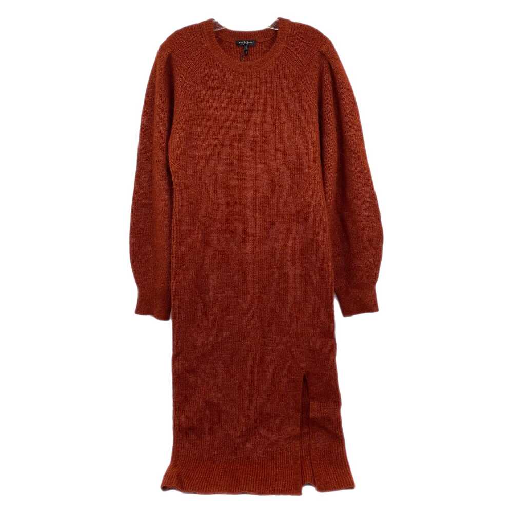 rag & bone Orange Midi Dress | Womens L